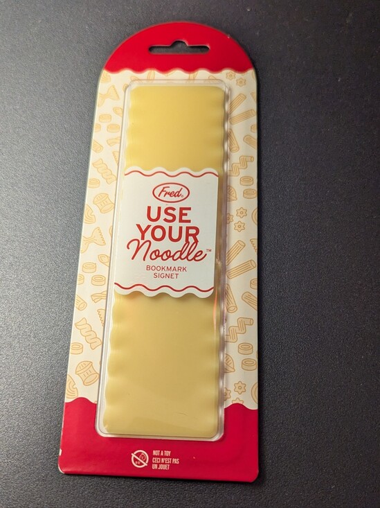 Fred Other - Fred Use Your Noodle Yellow Bookmark
